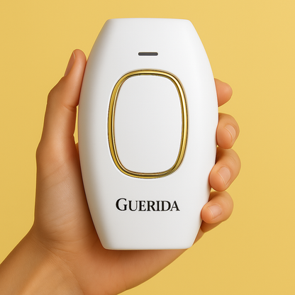 Epilatore IPL GUERIDA in uso sulle gambe